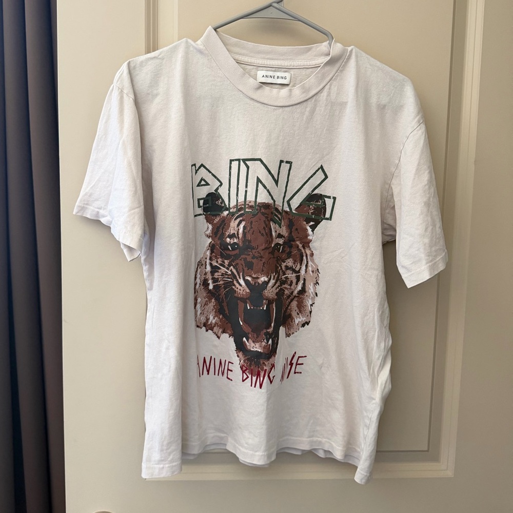 ANINE BING
Organic Cotton Tiger Tee - Picture 5 of 7